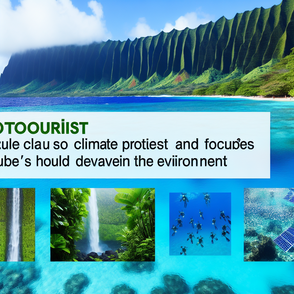 Havaí: Ecoturismo e a Taxa de Proteção Climática