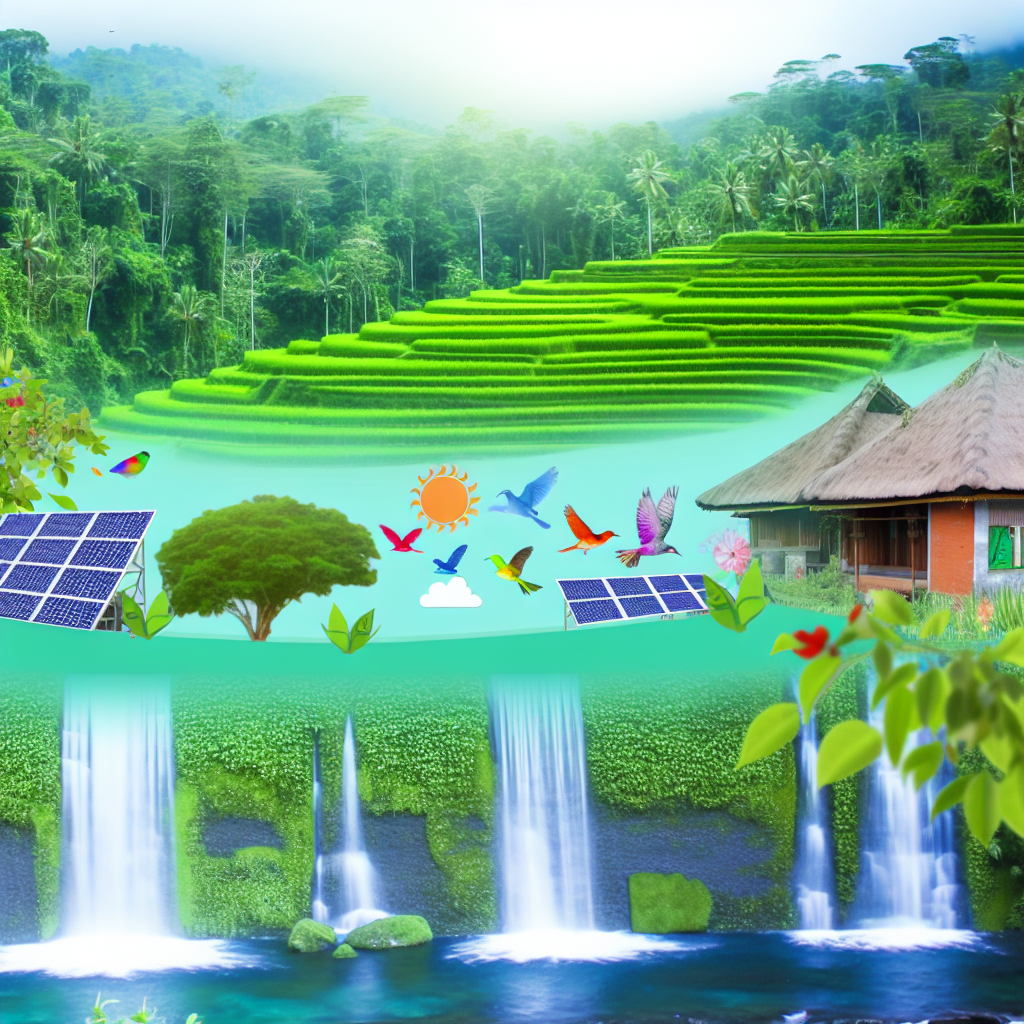 Ecoturismo em Bali: Sustentabilidade e Revitalização